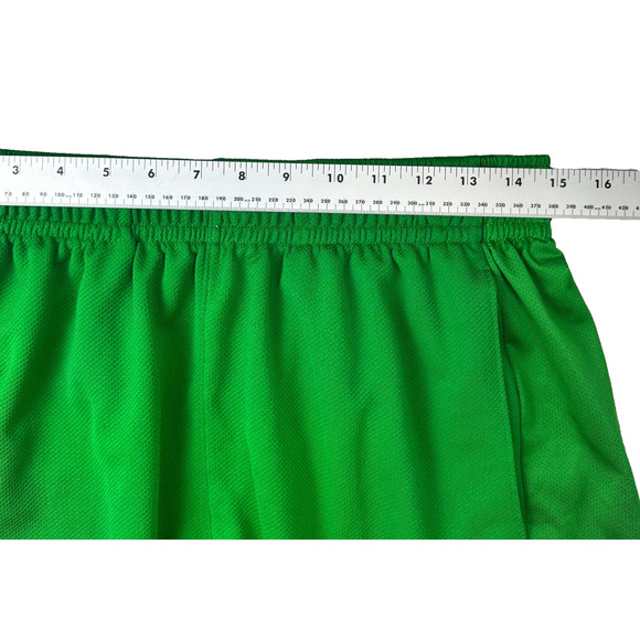 Under‎ Armour Athletic Basketball Long Shorts Size Large Green Gray Color Block - Picture 5 of 10